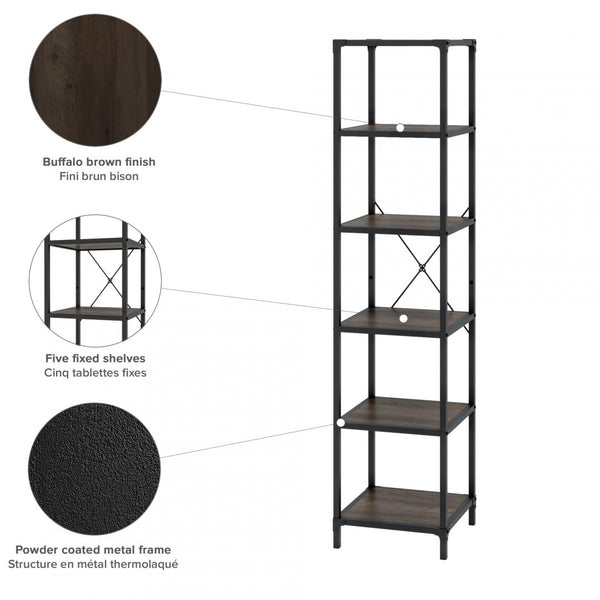 Narrow Bookshelf