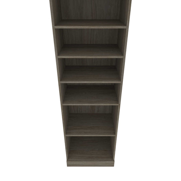 Queen Murphy Bed with Bookshelves (115W)