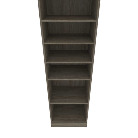 Queen Murphy Bed with Bookshelves (115W)