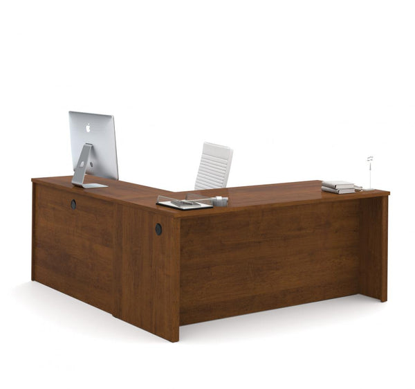 L-Shaped Desk with Pedestal