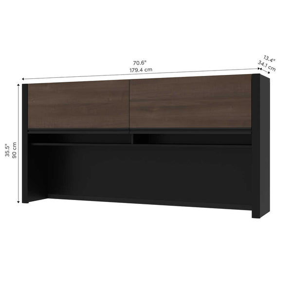 71W Hutch for Narrow Desk Shell