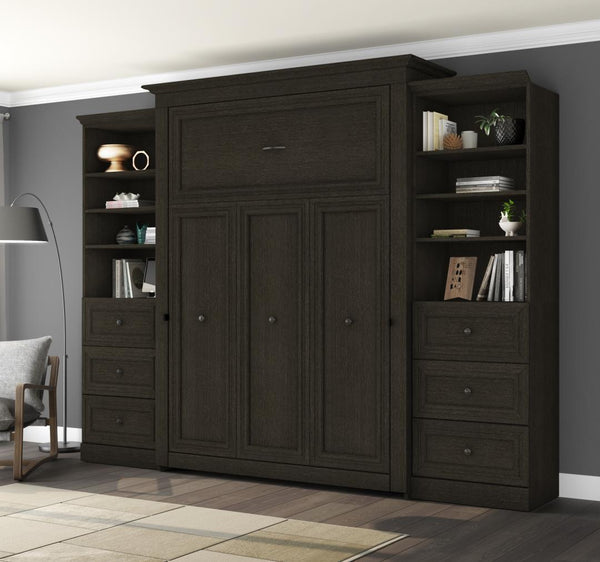 Queen Murphy Bed with Closet Storage (115W)