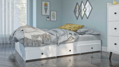 57W Full Platform Storage Bed