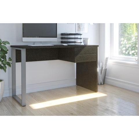 48W Small Table Desk with U-Shaped Metal Leg