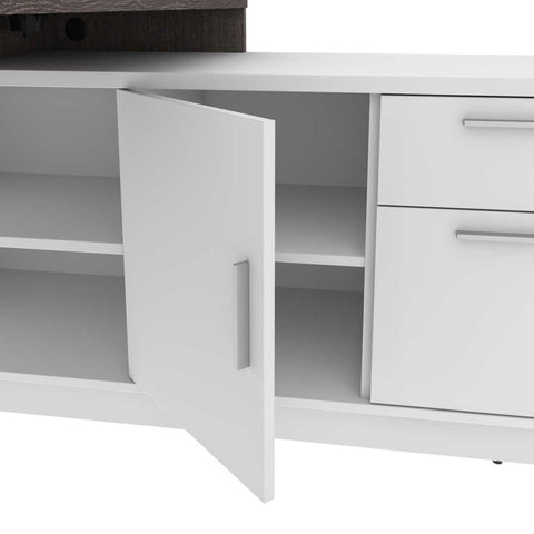 72W L-Shaped Desk