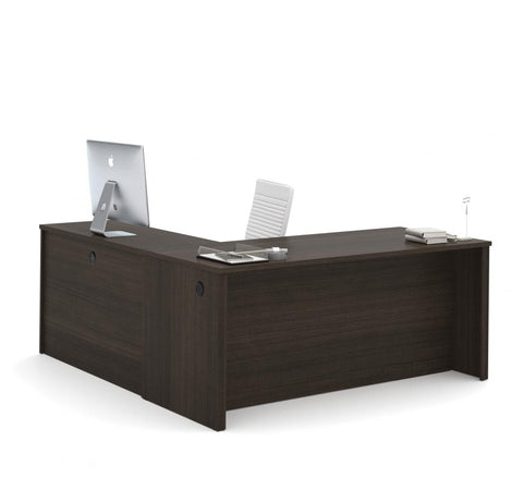 L-Shaped Desk with Pedestal