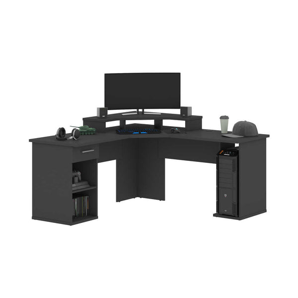 66W L-Shaped Corner Gaming Desk