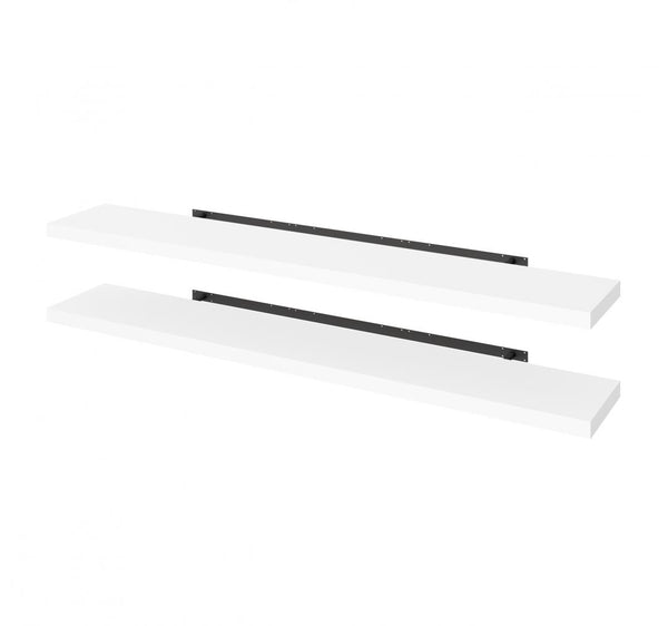 Set of 72W x 12D Floating Shelves