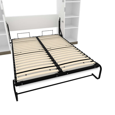 Full Murphy Bed with Shelves (100W)