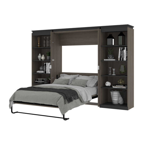 Full Murphy Bed with Shelves (120W)