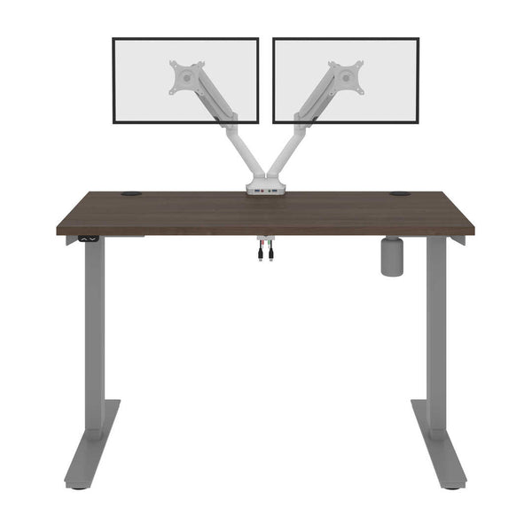 48W x 24D Standing Desk with Dual Monitor Arm