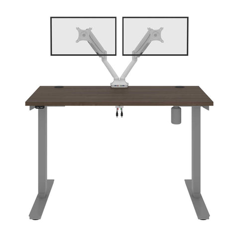 48W x 24D Standing Desk with Dual Monitor Arm