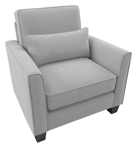 Accent Chair with Slanted Armrests