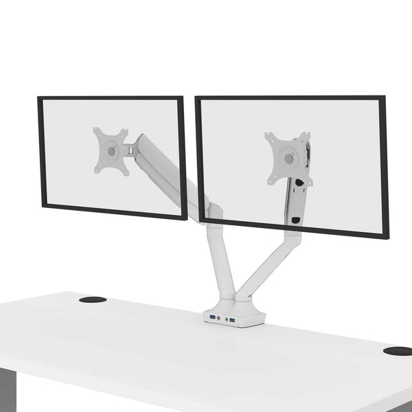 48W x 24D Standing Desk with Dual Monitor Arm