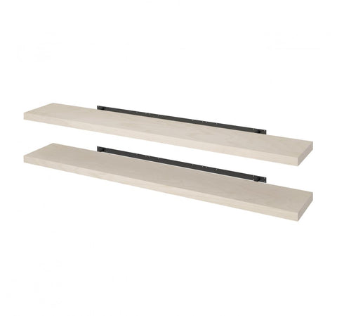 Set of 72W x 12D Floating Shelves