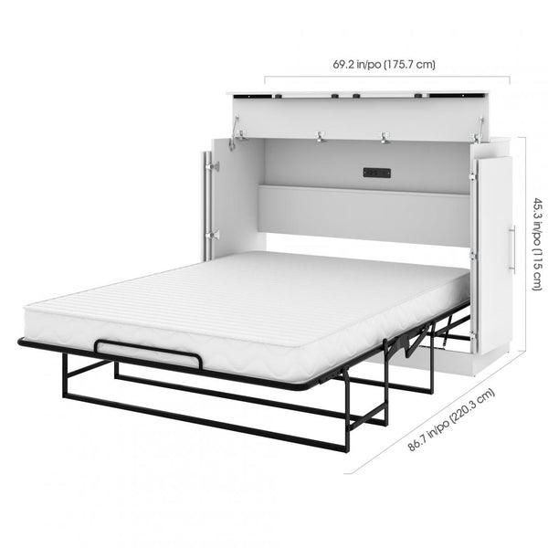 60W Full Cabinet Bed with Mattress