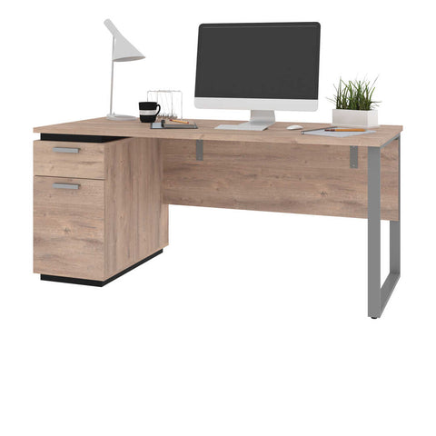 66W Desk with Single Pedestal