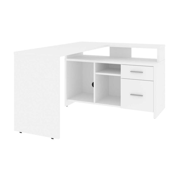 56W L-Shaped Desk