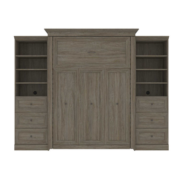 Queen Murphy Bed with Closet Storage (115W)