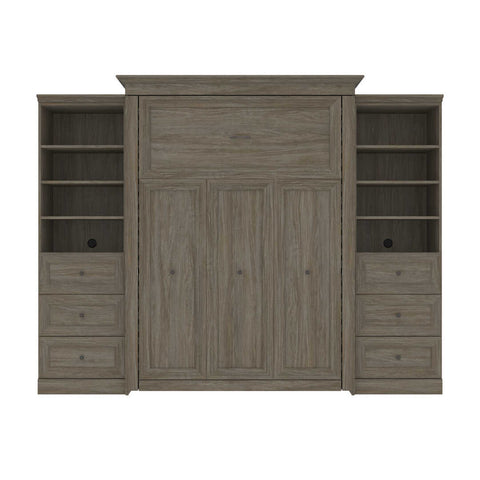 Queen Murphy Bed with Closet Storage (115W)