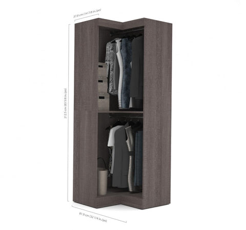 33W Corner Closet Organizer