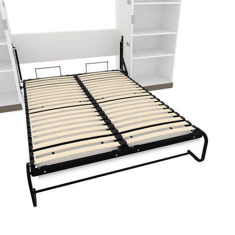 Full Murphy Bed with Shelves (120W)