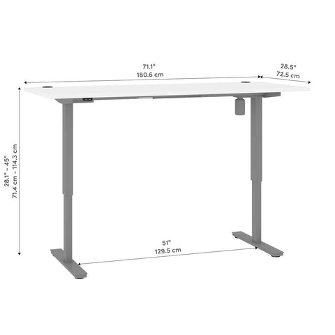 30” x 72” Standing Desk