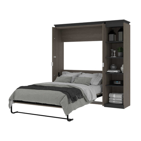 Full Murphy Bed with Shelves (81W)