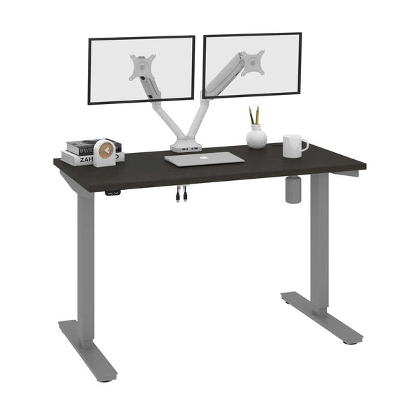 48W x 24D Standing Desk with Dual Monitor Arm