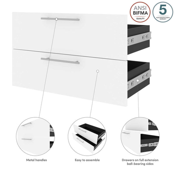 2 Drawer Set for 30W Tall Storage Shelf