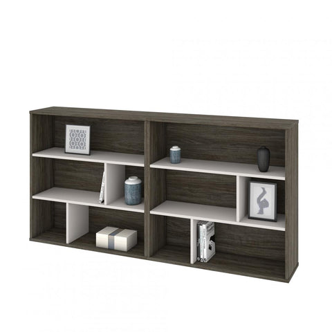 2-Piece Set including Two Asymmetrical Shelving Units