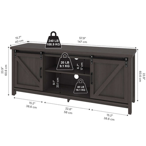 58W TV Stand for 50 inch TV