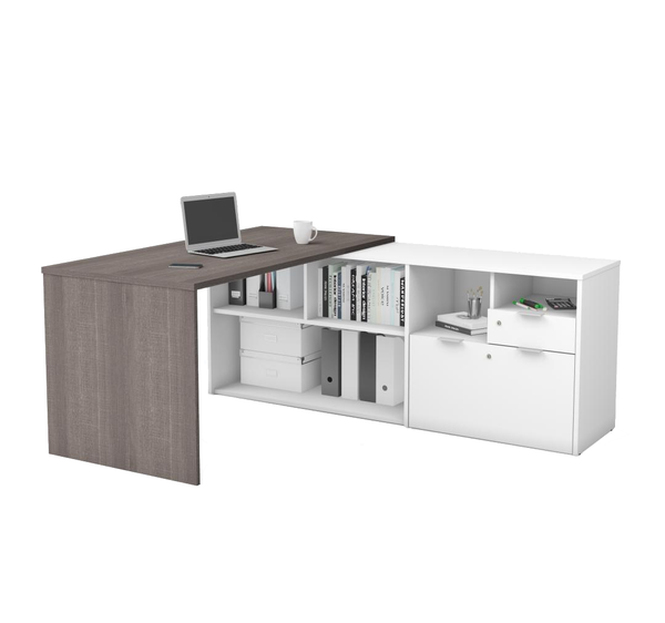 72W L-Shaped Desk