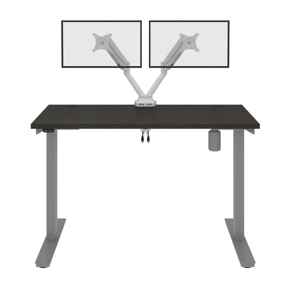 48W x 24D Standing Desk with Dual Monitor Arm