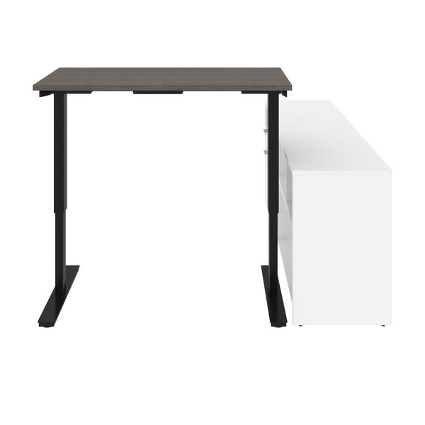 72W L-Shaped Standing Desk