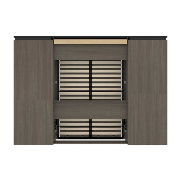 Full Murphy Bed and Multifunctional Storage with Drawers (119W)