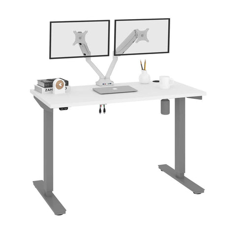 48W x 24D Standing Desk with Dual Monitor Arm