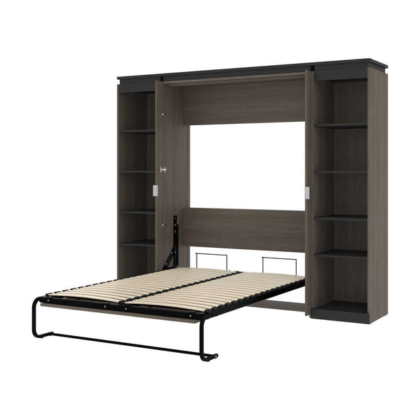 Full Murphy Bed with Shelves (100W)