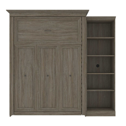 Queen Murphy Bed with Shelves (92W)