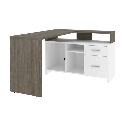 56W L-Shaped Desk