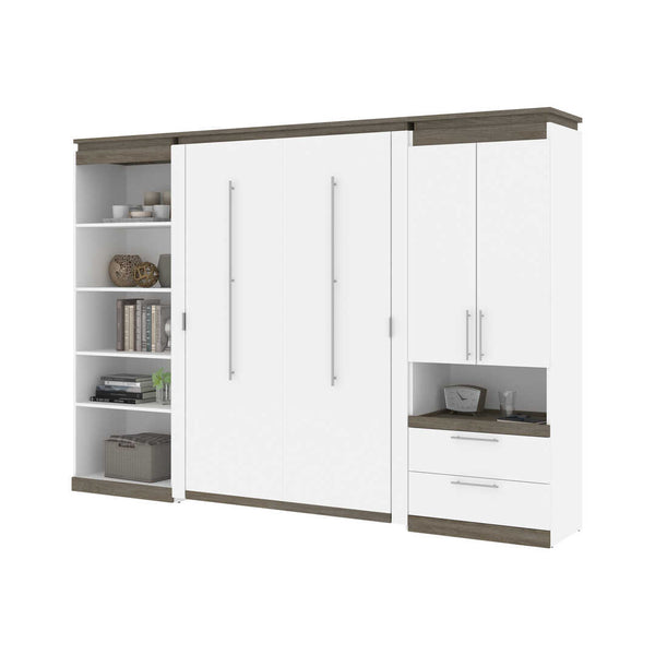 Full Murphy Bed with Multifunctional Storage (119W)