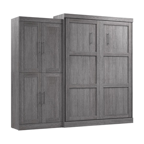 Queen Murphy Bed with Wardrobe (101W)