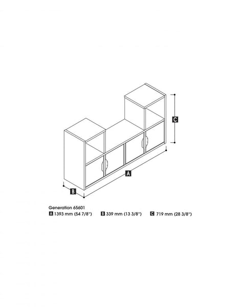 55W TV Stand for 60 inch TV