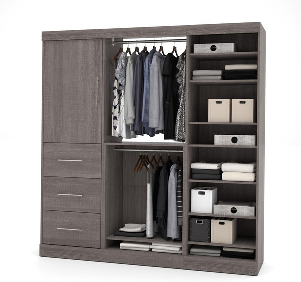 80” Closet Organizer with Drawers