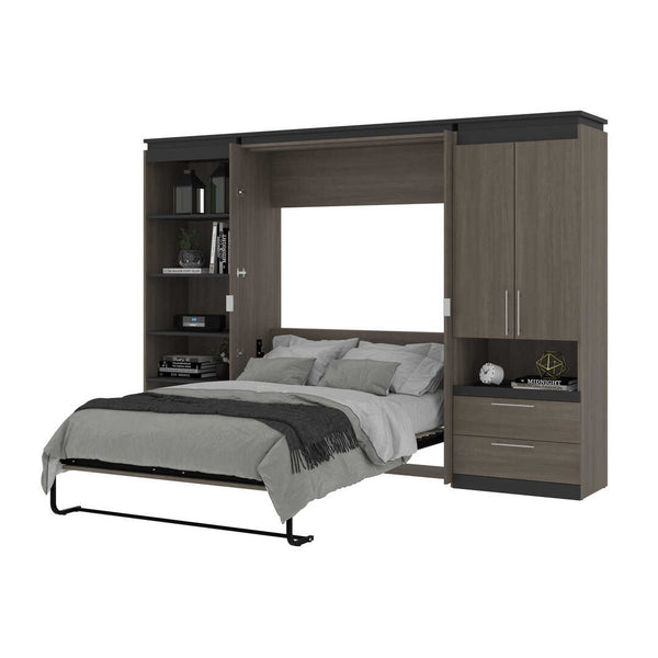 Full Murphy Bed with Multifunctional Storage (119W)