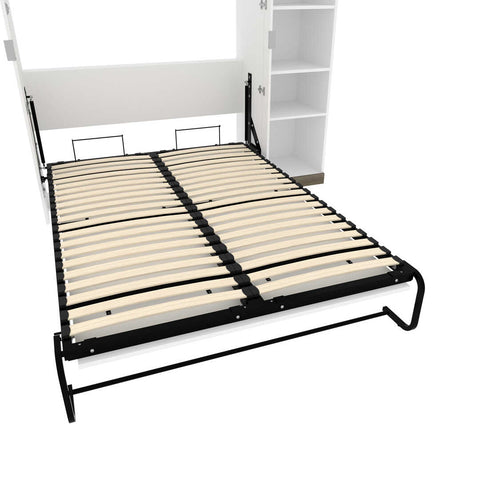 Full Murphy Bed with Shelves (81W)