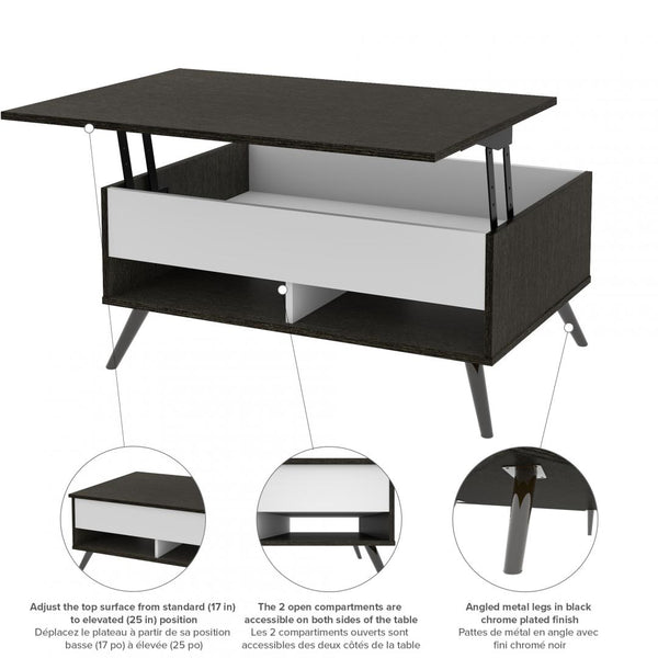 2-Piece set including a lift-top coffee table and a TV stand