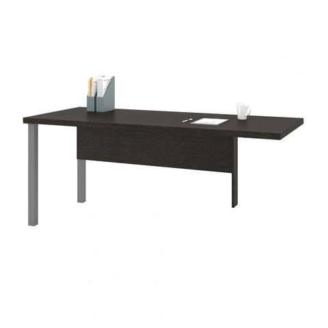 72W Return Table with Metal Legs