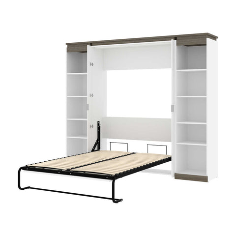 Full Murphy Bed with Shelves (100W)