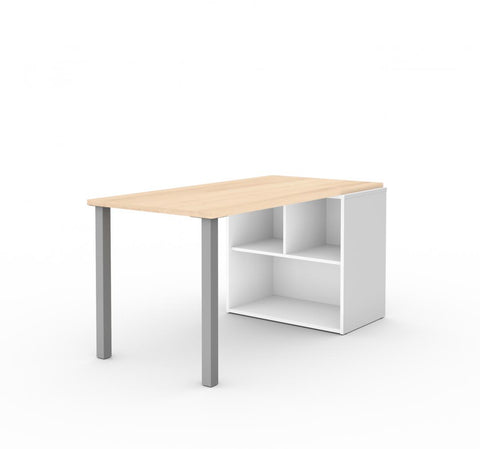 60W Table Desk with Storage